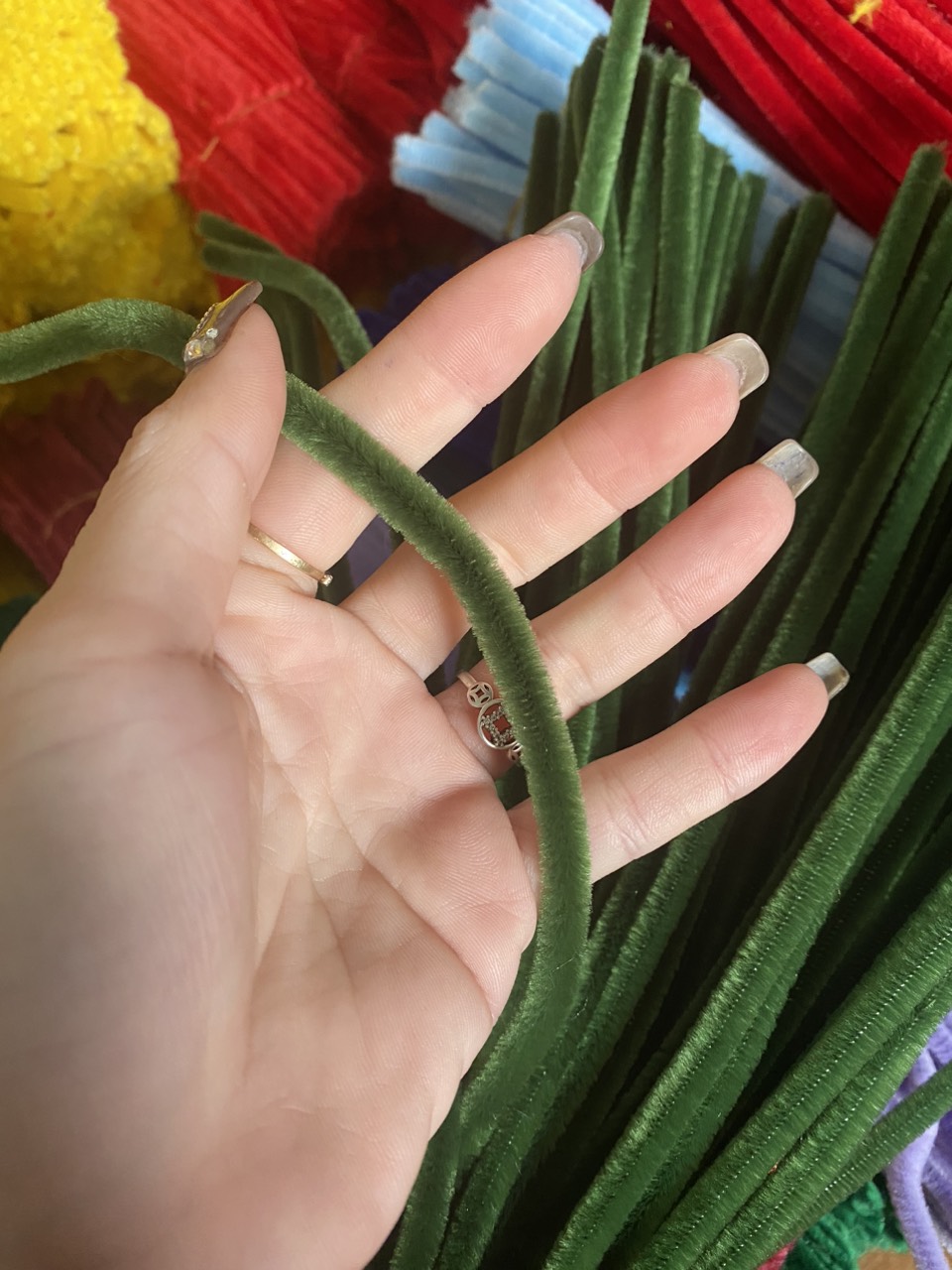 Phấn tô màu hoa kẽm nhung