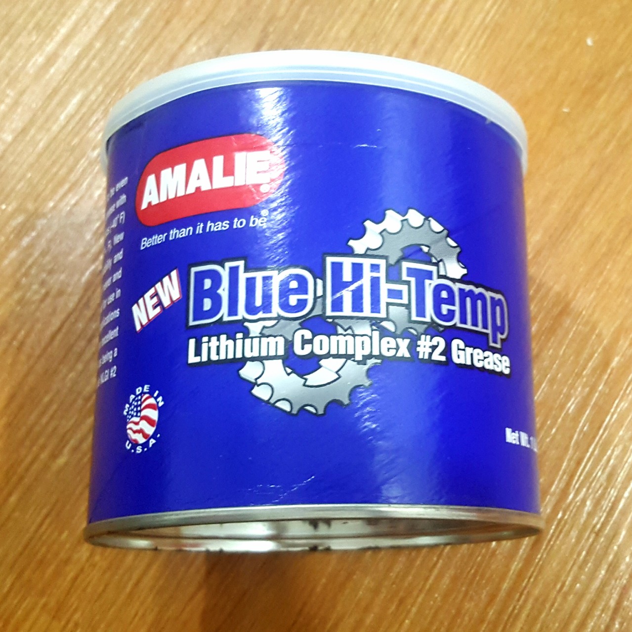 [HCM][MỠ BÒ XANH NHẬP KHẨU MỸ] GREASE BLUE HI-TEMP GREASE NLGI # 2 05 KG