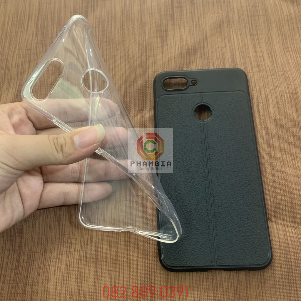 Ốp Lưng Dẻo Trong, Dẻo Đen Auto Focus Xiaomi Mi 8 Lite