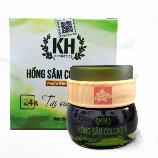 HỒNG SÂM COLLAGEN 24K SẢN PHẨM CHĂM SÓC DA CAO CẤP