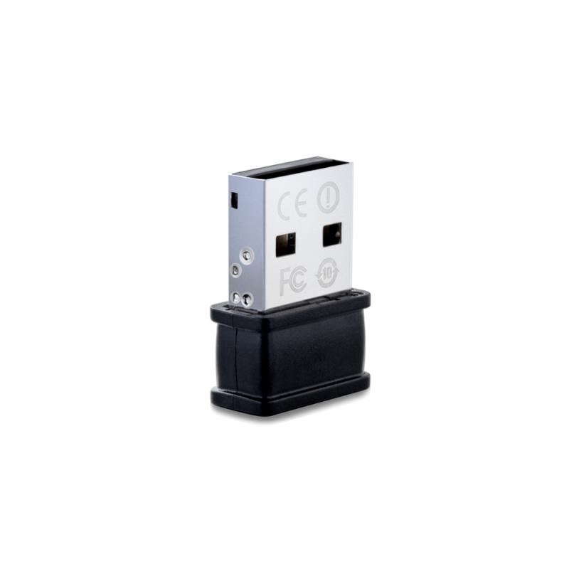 USB thu sóng Wifi tốc độ 150Mbps Tenda W311Mi (Đen)