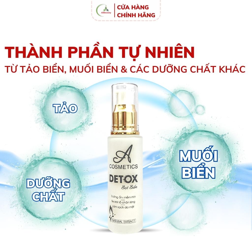 Mặt nạ thải độc Mềm a cosmetics, detox bọt biển 50g