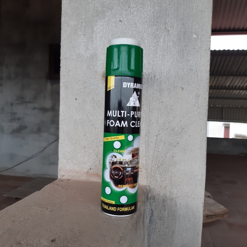 Chai Xịt Bọt Tẩy, Vệ Sinh Ghế Da Ô Tô New DYRAMID Thái Lan