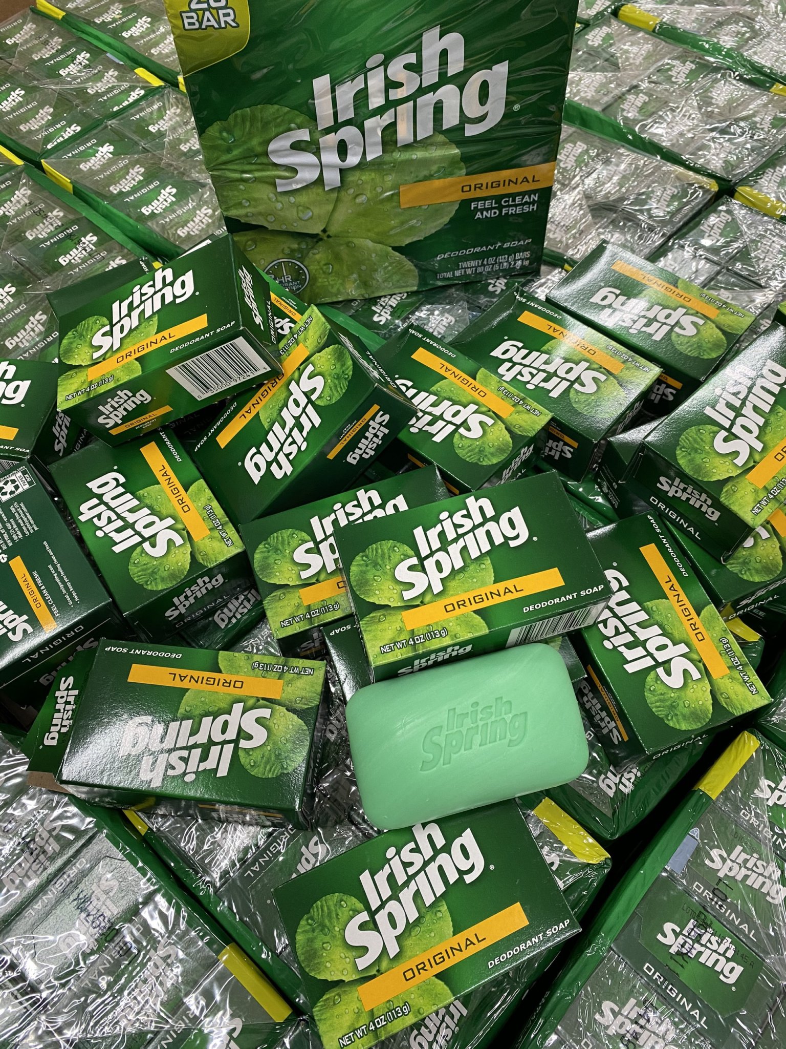 Set Xà Bông Cục IRISH SPRING Úc 127g