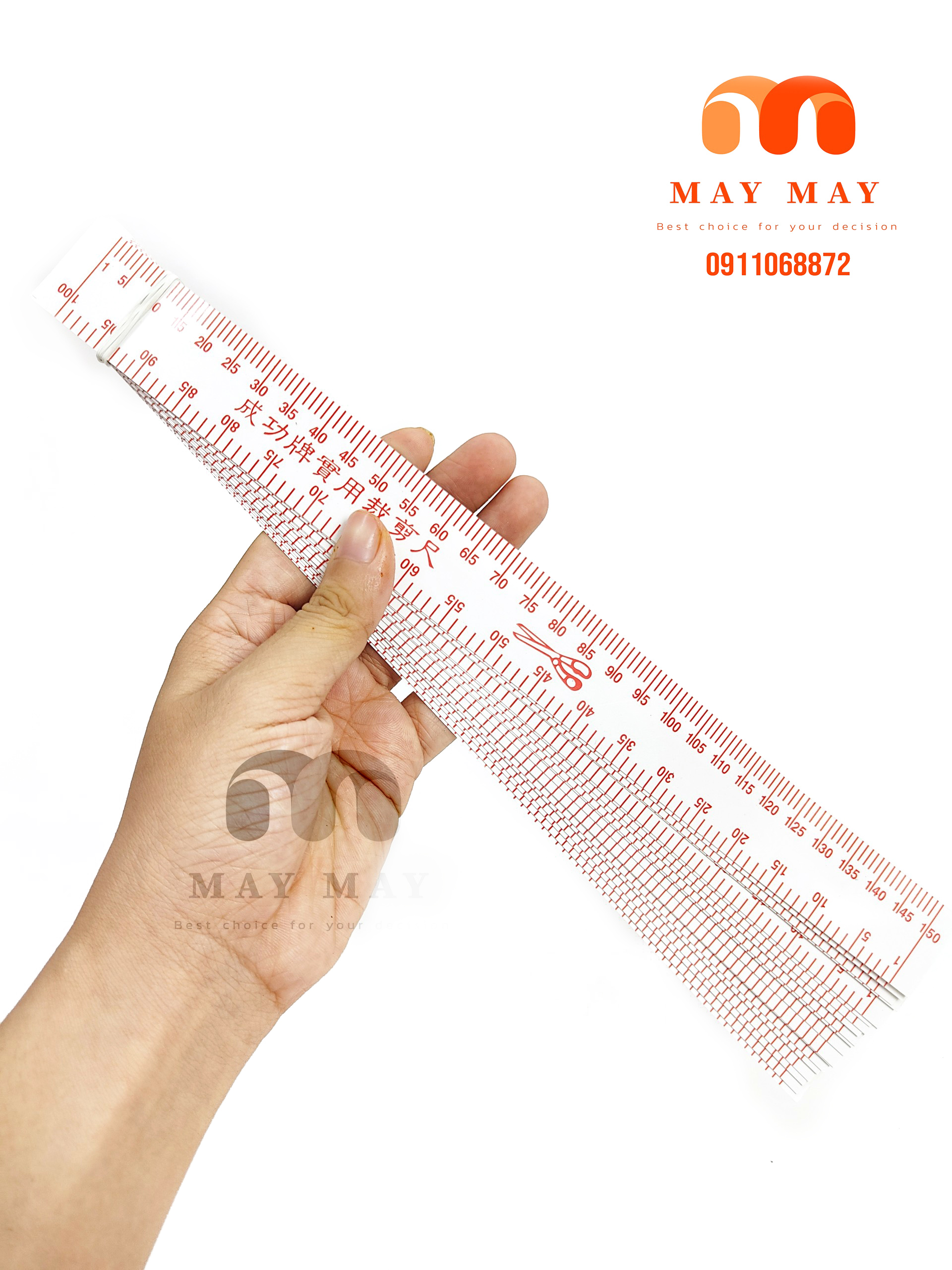 Thước tỉ lệ giấy compo 5 cây