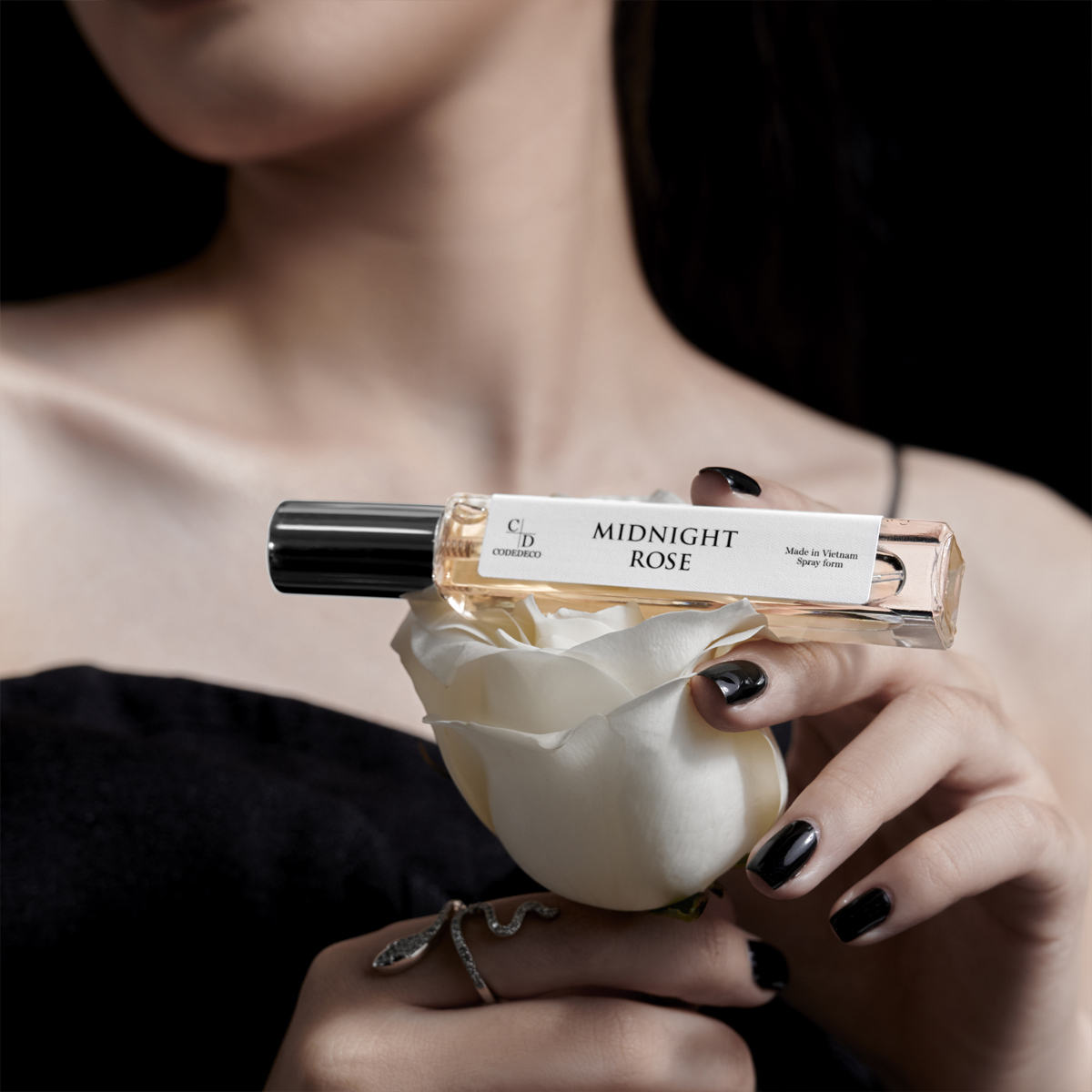 Tinh dầu nước hoa CODEDECO Midnight Rose 10ml, bí ẩn, đằm thắm