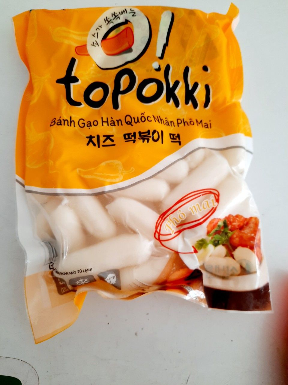 TOKBOKKI NHÂN PHÔ MAI GÓI 500G