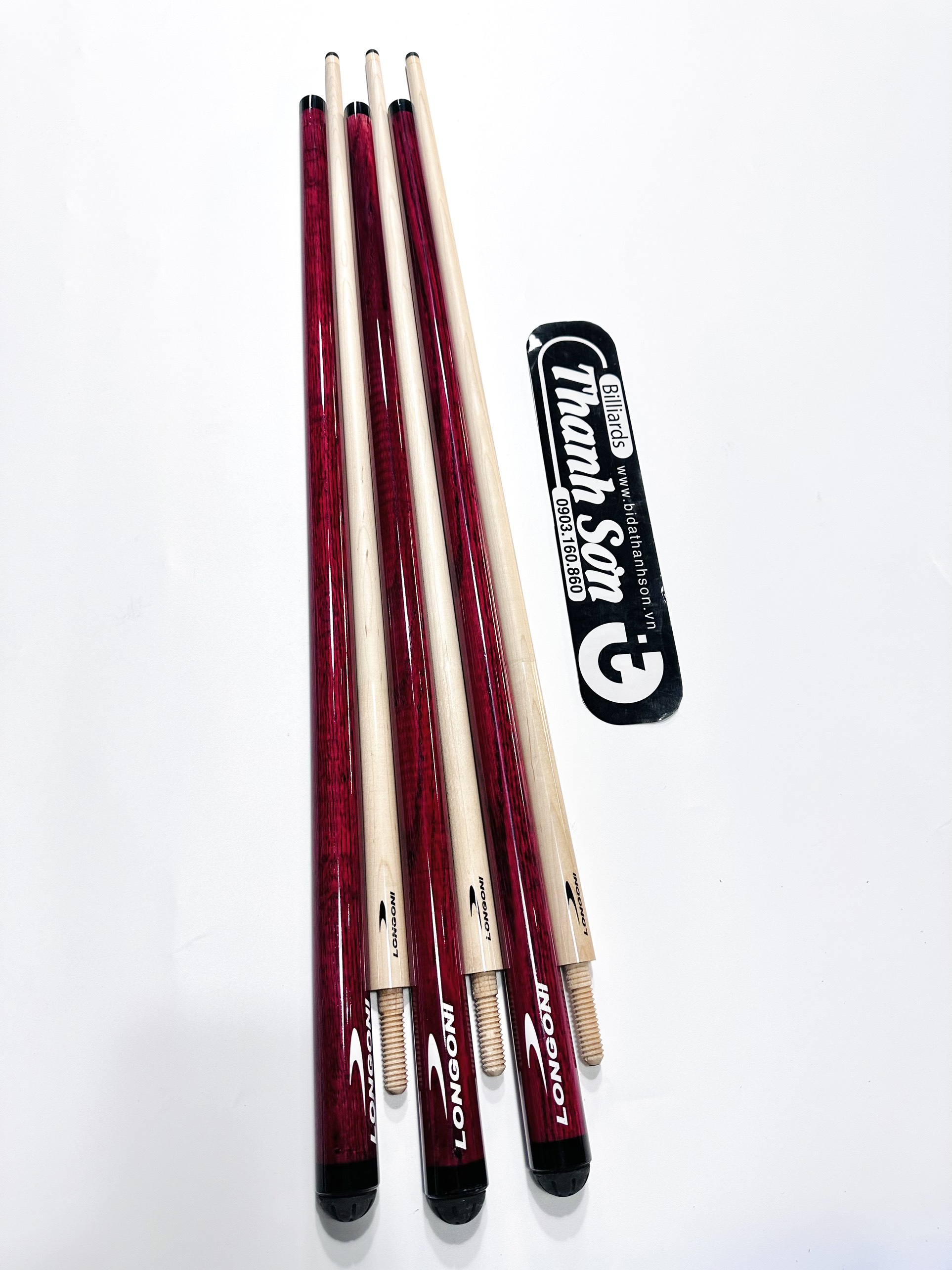 Cơ Bida Líp Longonil hàng đặt - 11.5mm( tặng bao cơ+ bao tay)