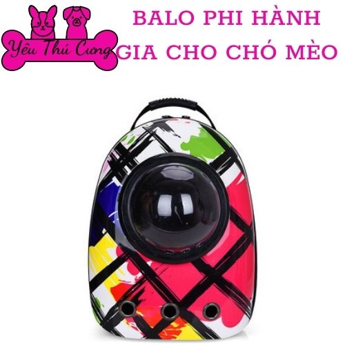 Balo phi hành gia cho chó mèo-YÊU THÚ CƯNG