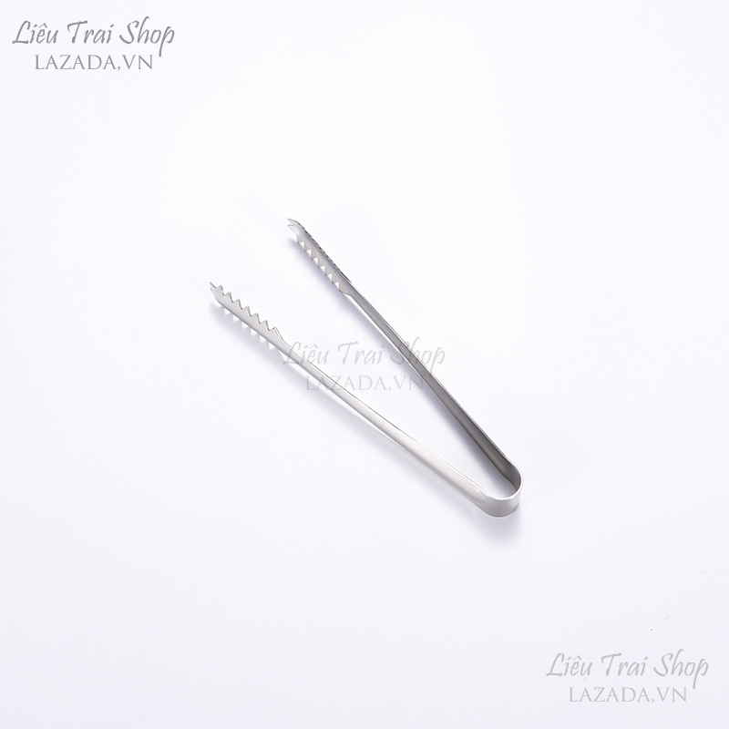 Kẹp gắp thực phẩm đồ ăn thức ăn kẹp gắp đá viên inox 304