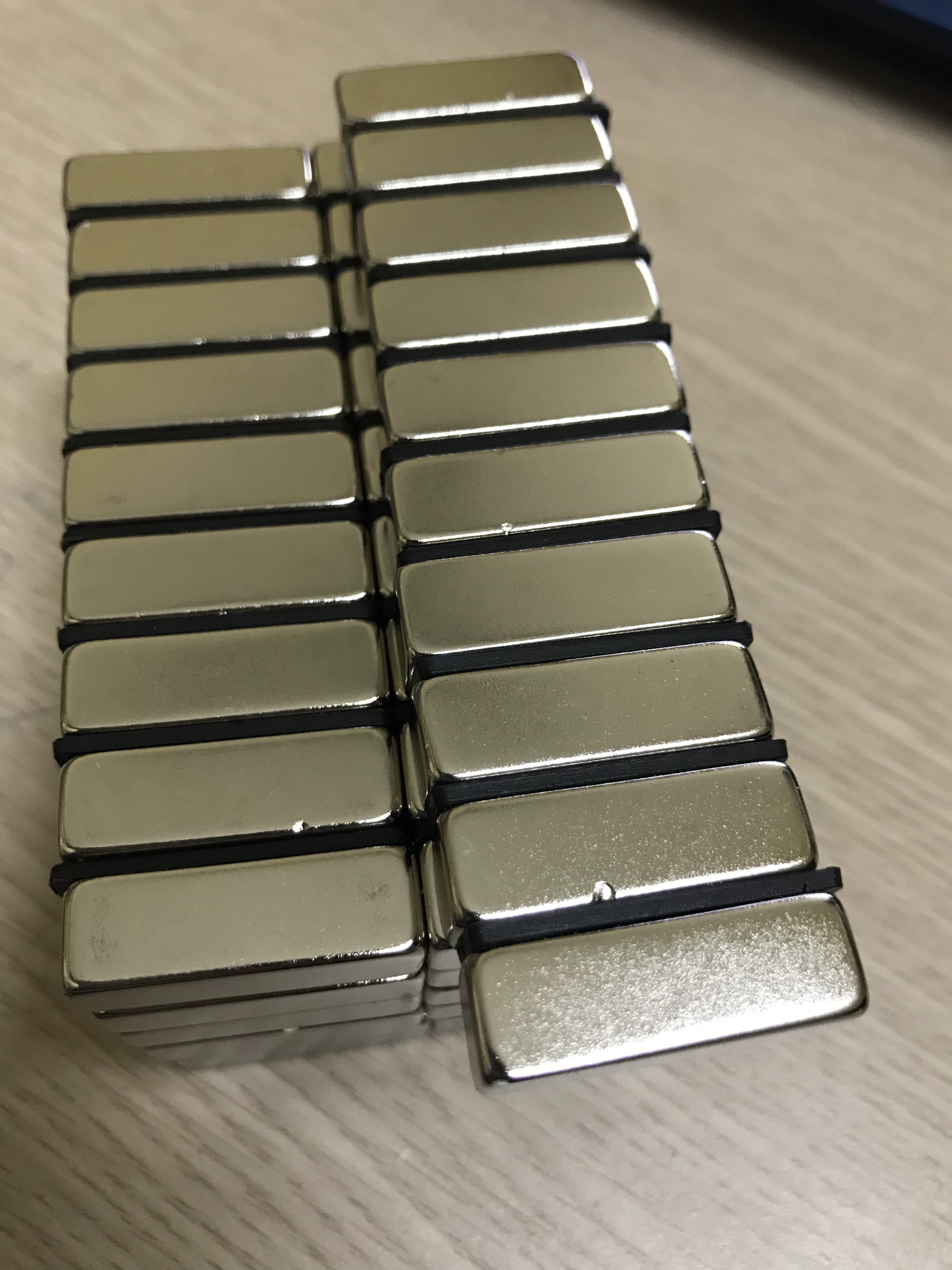 Combo 5 viên Nam châm  trắng đất hiếm 30x10x10mm