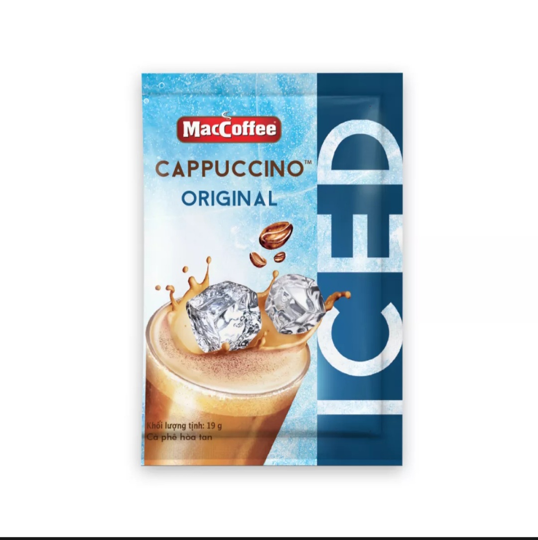 Cà Phê CAPPUCCINO Maccoffee ( dây 10 gói x 19g)