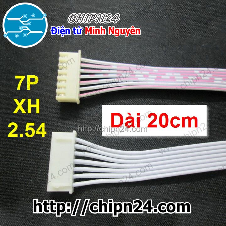 Dây bẹ 7p 20cm xh2.54mm