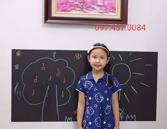 set 01 bảng decal bảng đen
