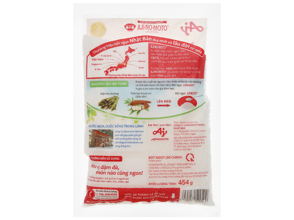 Mì chính Ajnomoto 454gr ( cánh to)