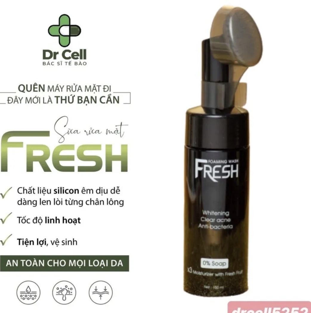 Sữa rửa mặt _ Foaming Wash Fresh dr cell