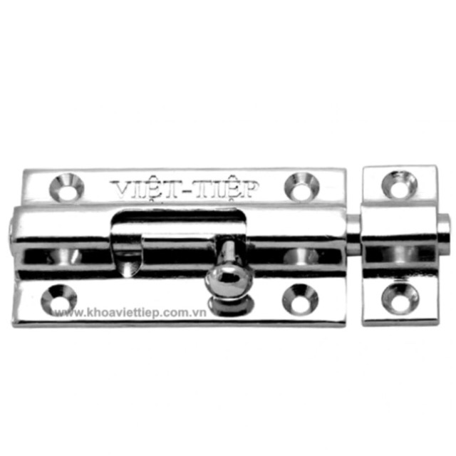 Then chốt ngang gài cửa việt tiệp dạng ống 100% INOX