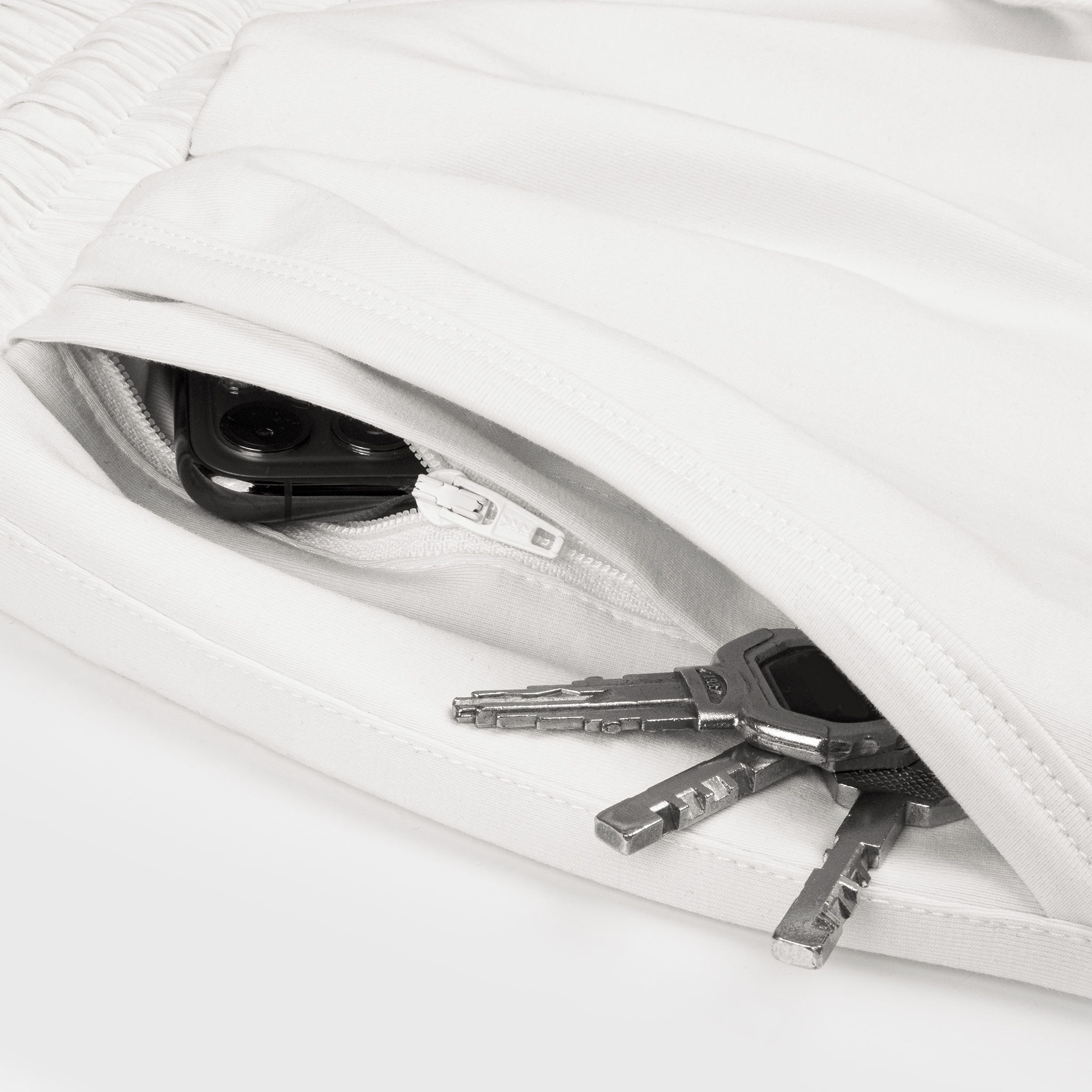 Grimm DC Quần Basic Shorts // Trắng
