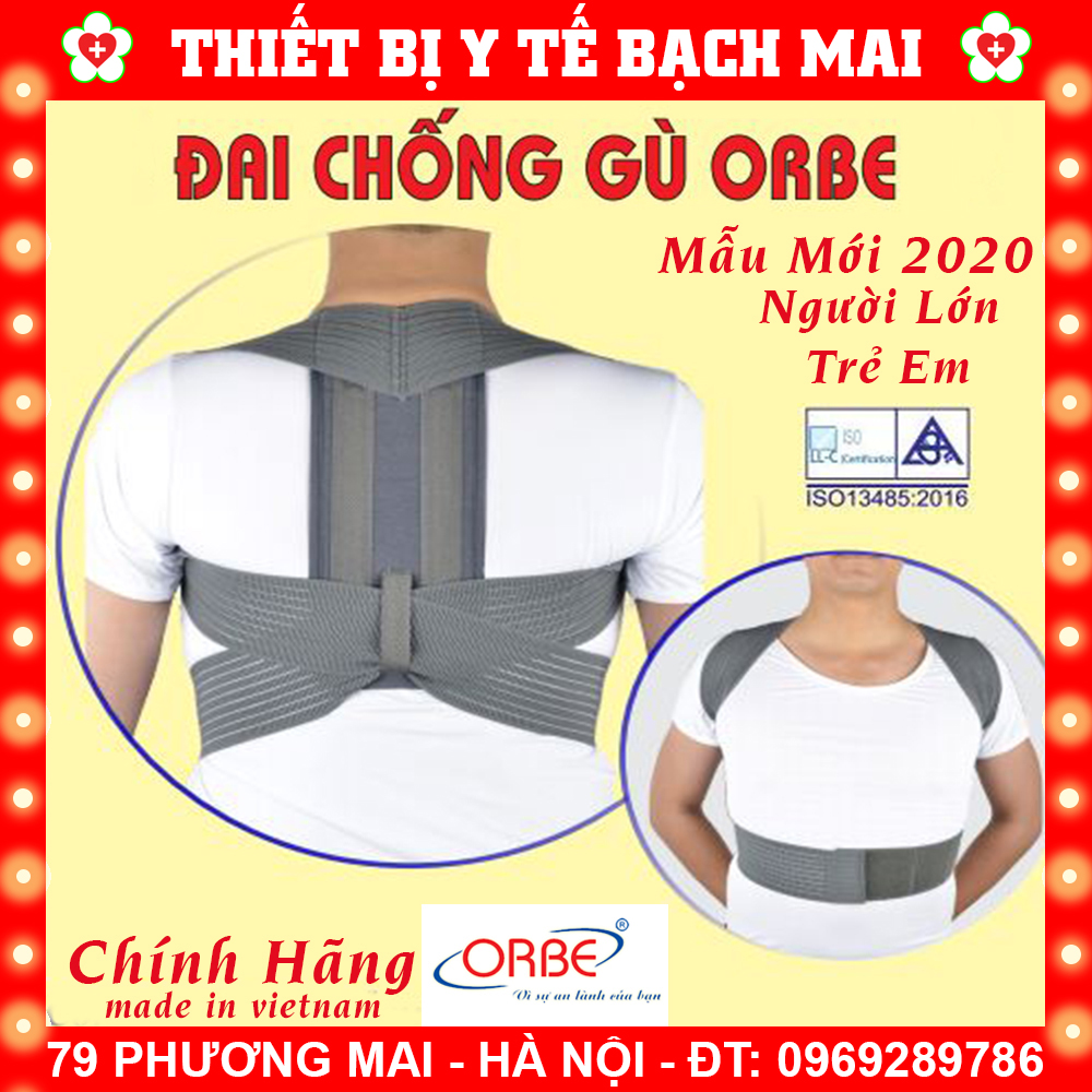 Đai Chống Gù Lưng Cao Cấp ORBE Ngườ Lớn, Trẻ Em