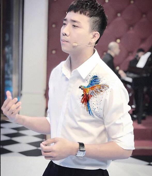 Áo sơmi nam cao cấp thiết kế sang trọng chất lụa mềm mịn,,thoáng mát holis store