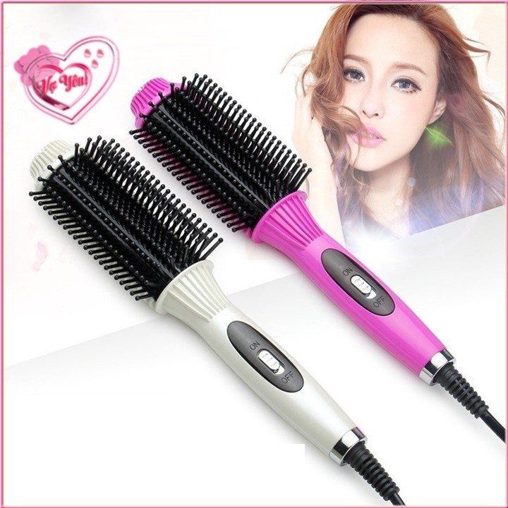 Lược điện uốn tóc đa năng Nova NHC-8810 làm xoăn uống phồng sấy cụp tóc