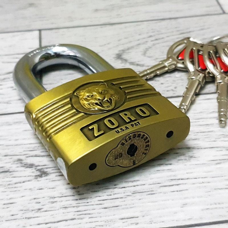 Ổ Khóa bấm ZORO 6cm đầu hổ