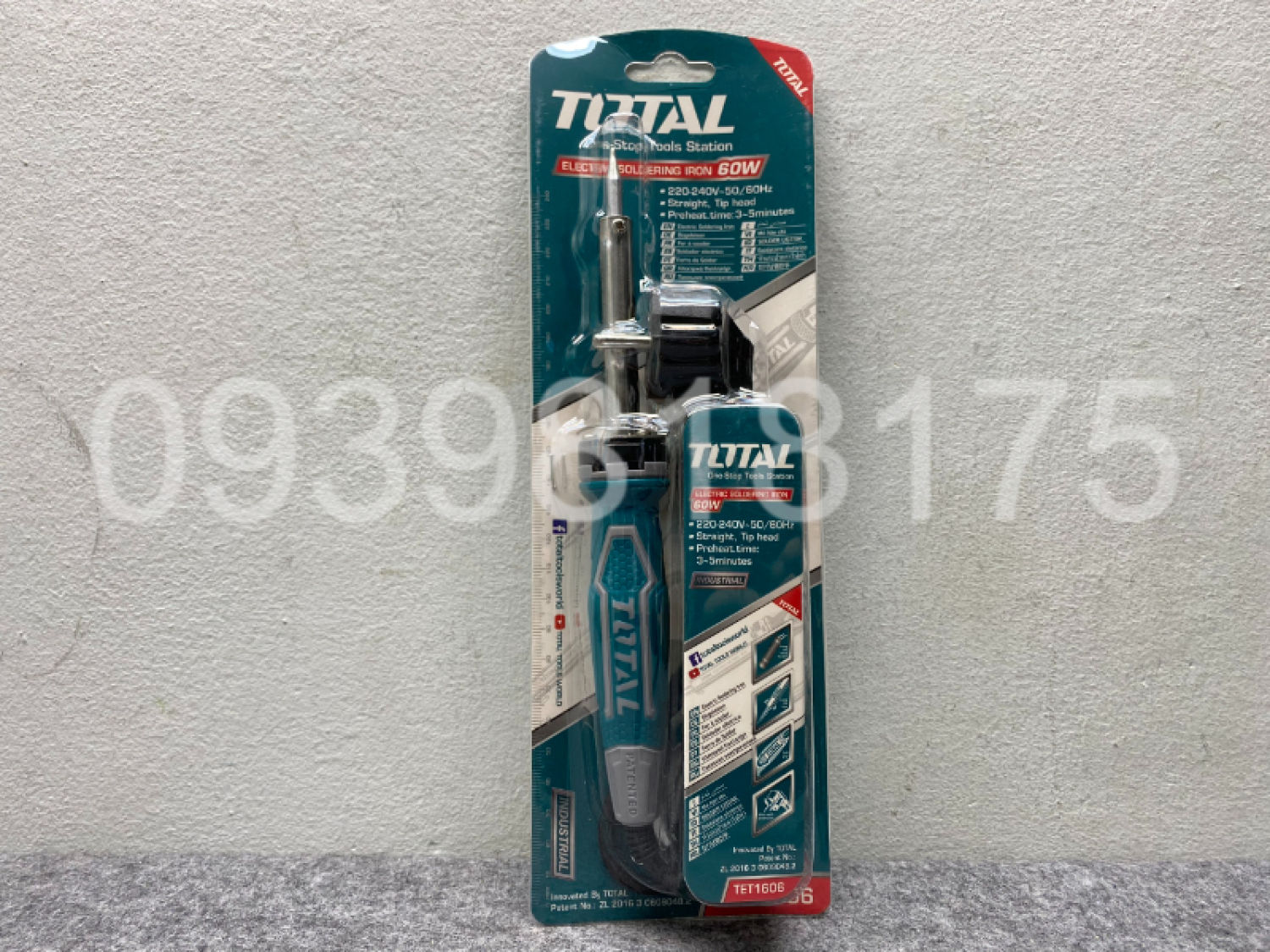 Mỏ hàn chì 60W TOTAL TET1606