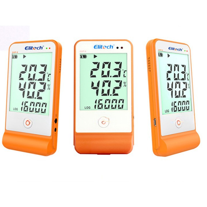 NHIỆT ẨM KẾ TỰ GHI Elitech GSP6