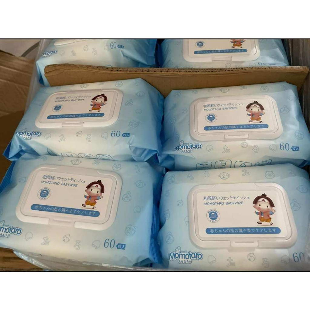 Quà Tặng Khăn Ướt Momotaro/Momo Diamond Cao Cấp (60 Tờ)