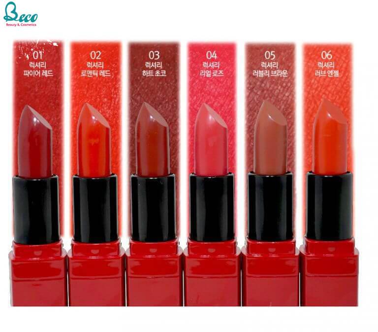 Son Thỏi The Skin Face Red Bote Lipstick Hàn Quốc