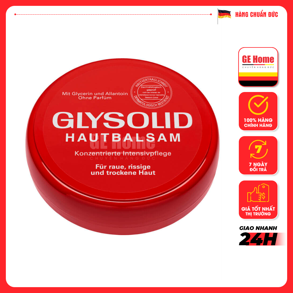 Kem hỗ trợ nứt nẻ Glysolid Hautbalsam