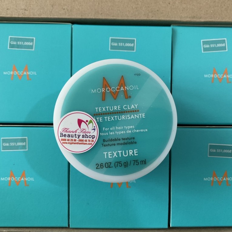 Sáp tạo kiểu Moroccanoil Texture Clay 75ml