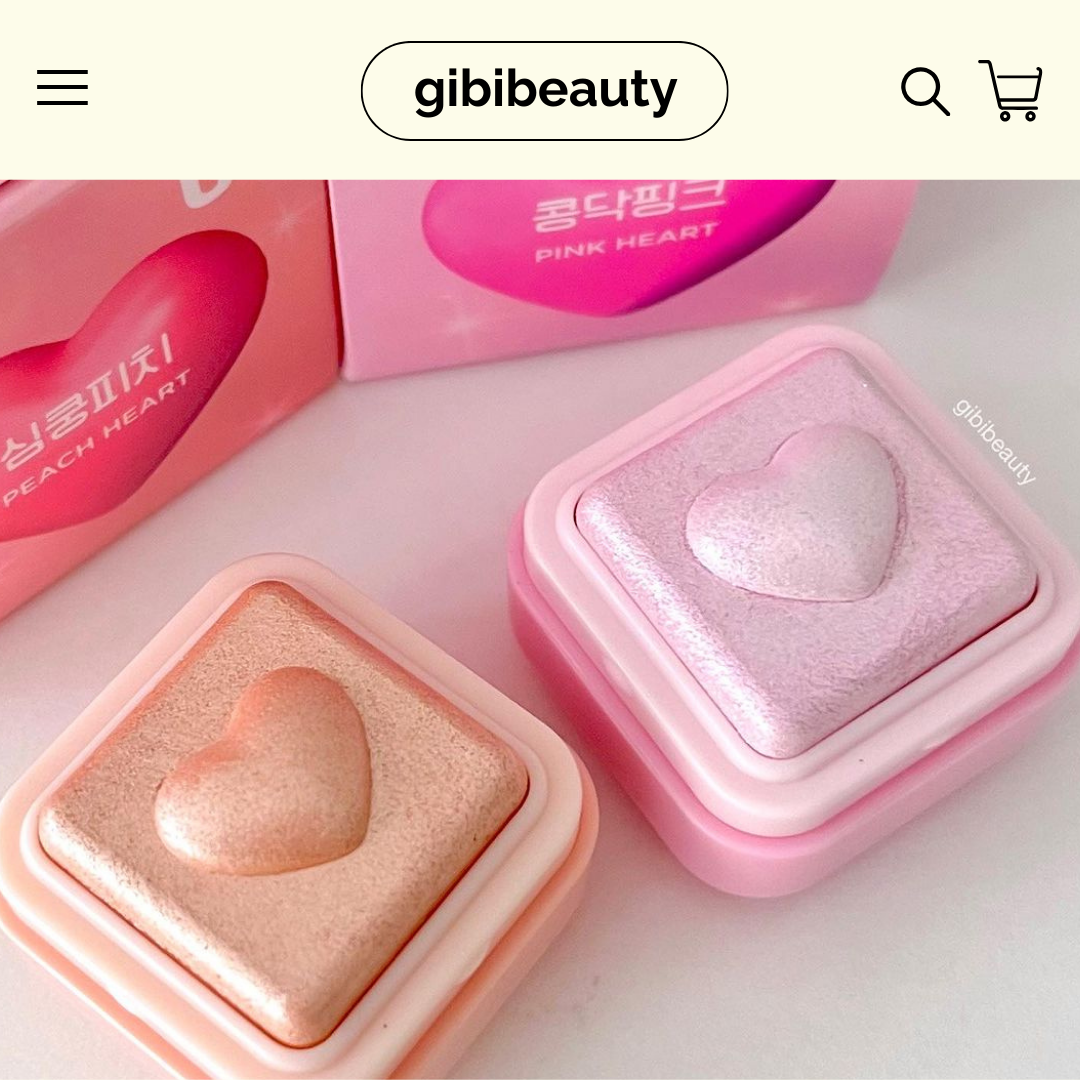 Highlight COLORGRAM Milk Bling Heartlighter 2.2g