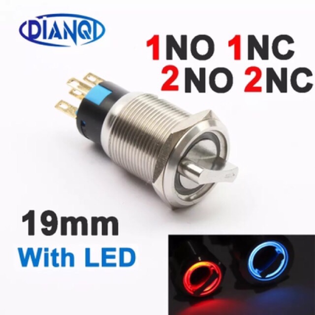 Công tắc led núm Xoay 19 MM