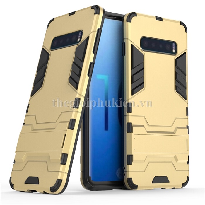 Ốp lưng chống sốc Iron Man cho SamSung Galaxy S10+ Plus