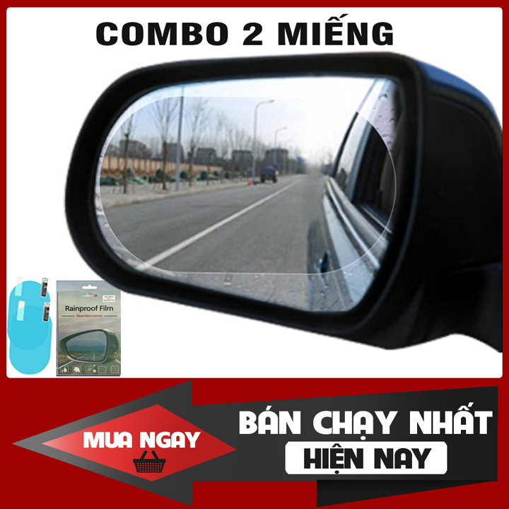 Miếng dán chống nước gương chiếu hậu xe hơi
