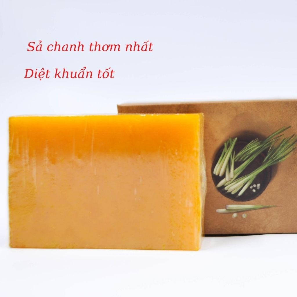 Xà Bông Sinh Dược Sả Chanh (100gr) - Mùi Thơm Nhất