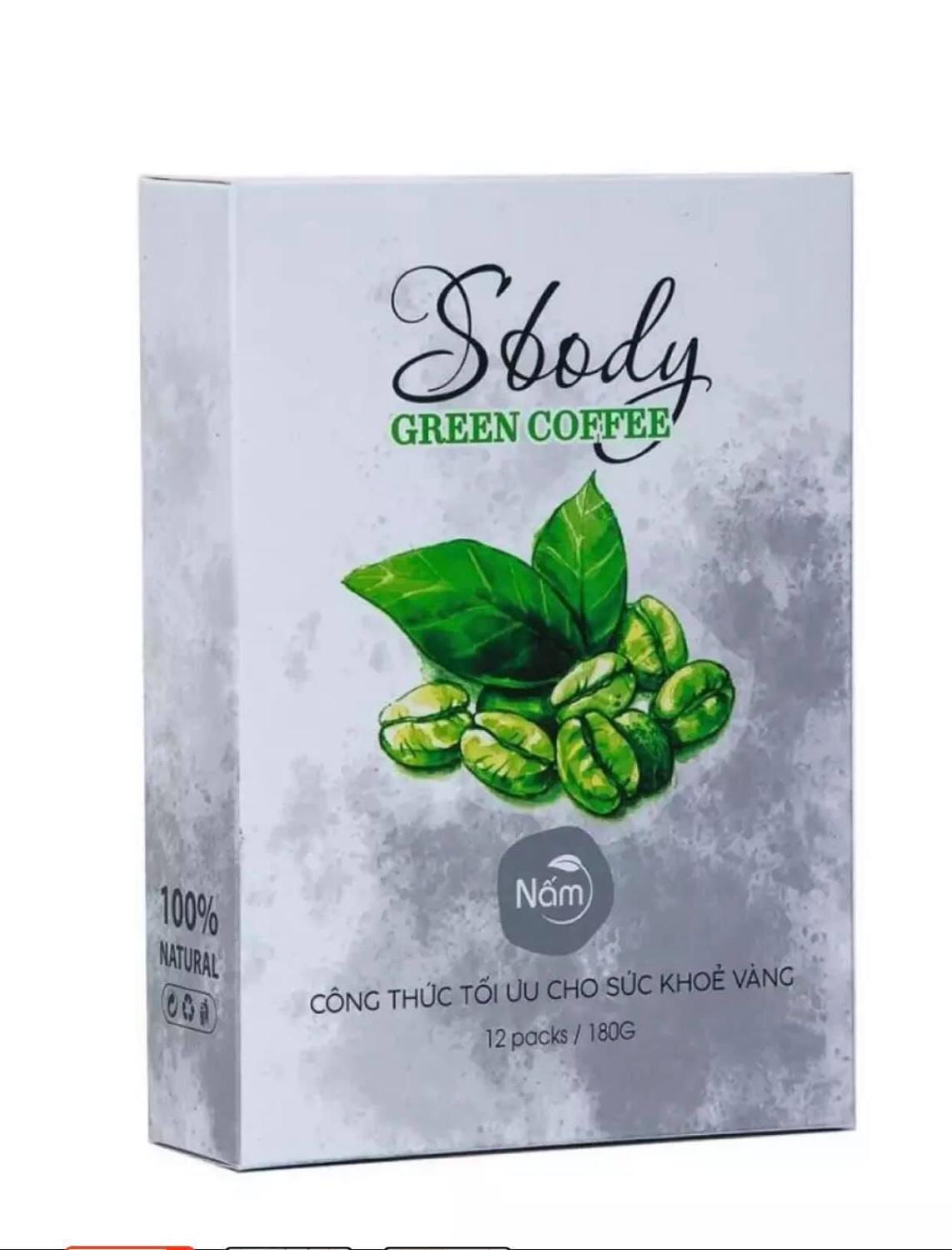 SBODY GREEN COFFEE CÀ PHÊ SỮA NẤM