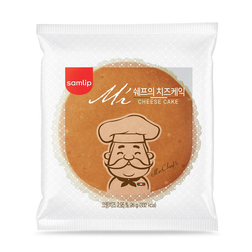 Bánh Bông Lan phô mai Ông Già Samlip Hàn Quốc 105g
