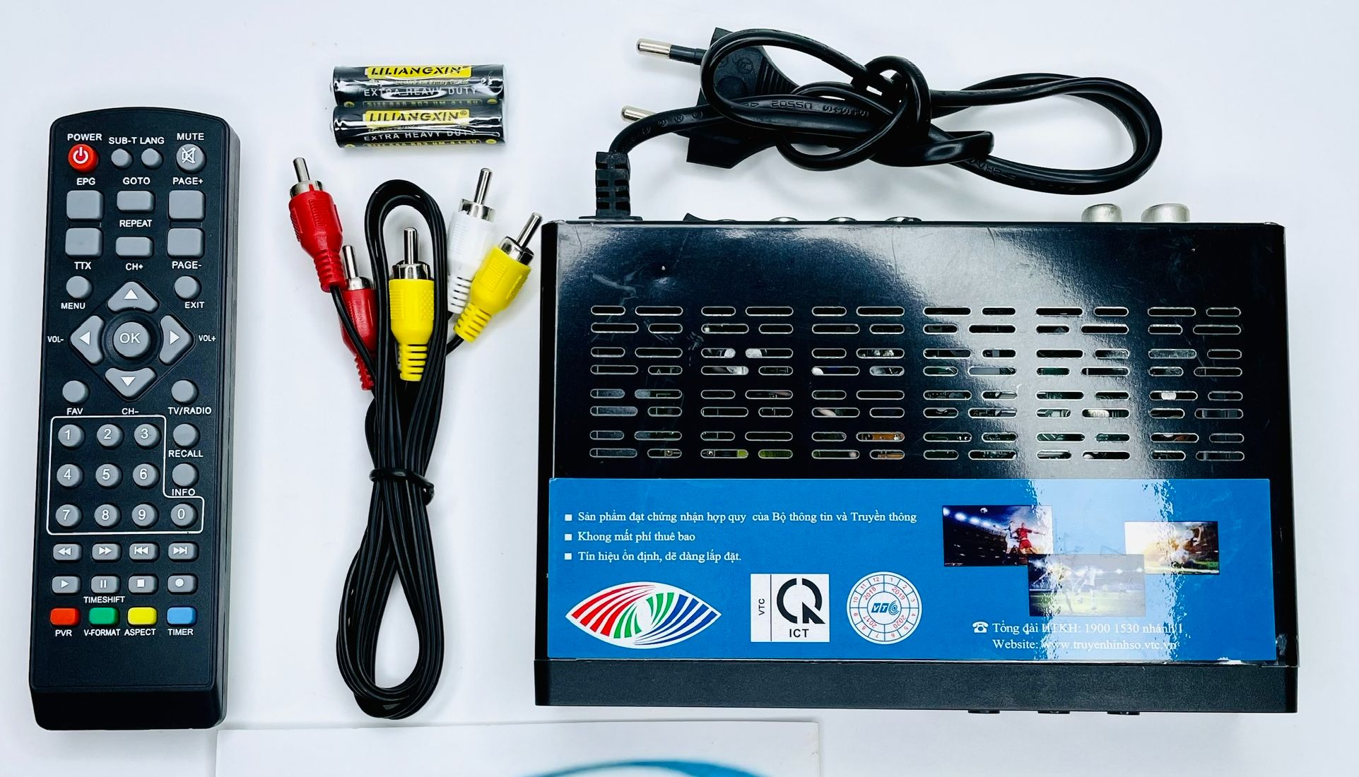 Đầu thu DVBT2 – VTC T201 Truyền Hình Số Mặt Đất Miễn Phí