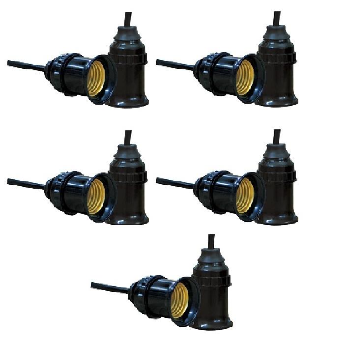Bộ 10 đui đèn E27 kín nước