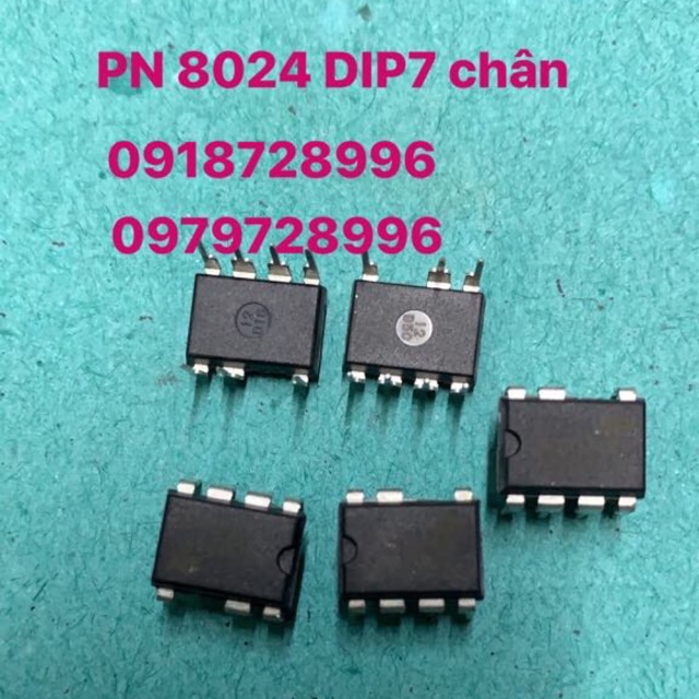 Ic nguồn pn8024- 7 chân cắm combo 2 con