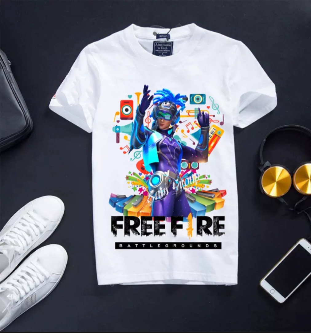 [HCM]áo thun FREE FIRE biệt đội khủng long