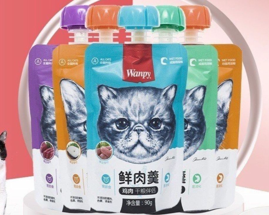 SÚP THƯỞNG WANPY NẮP VẶN CHO MÈO 90GRAM SÁNH MỊN THƠM NGON