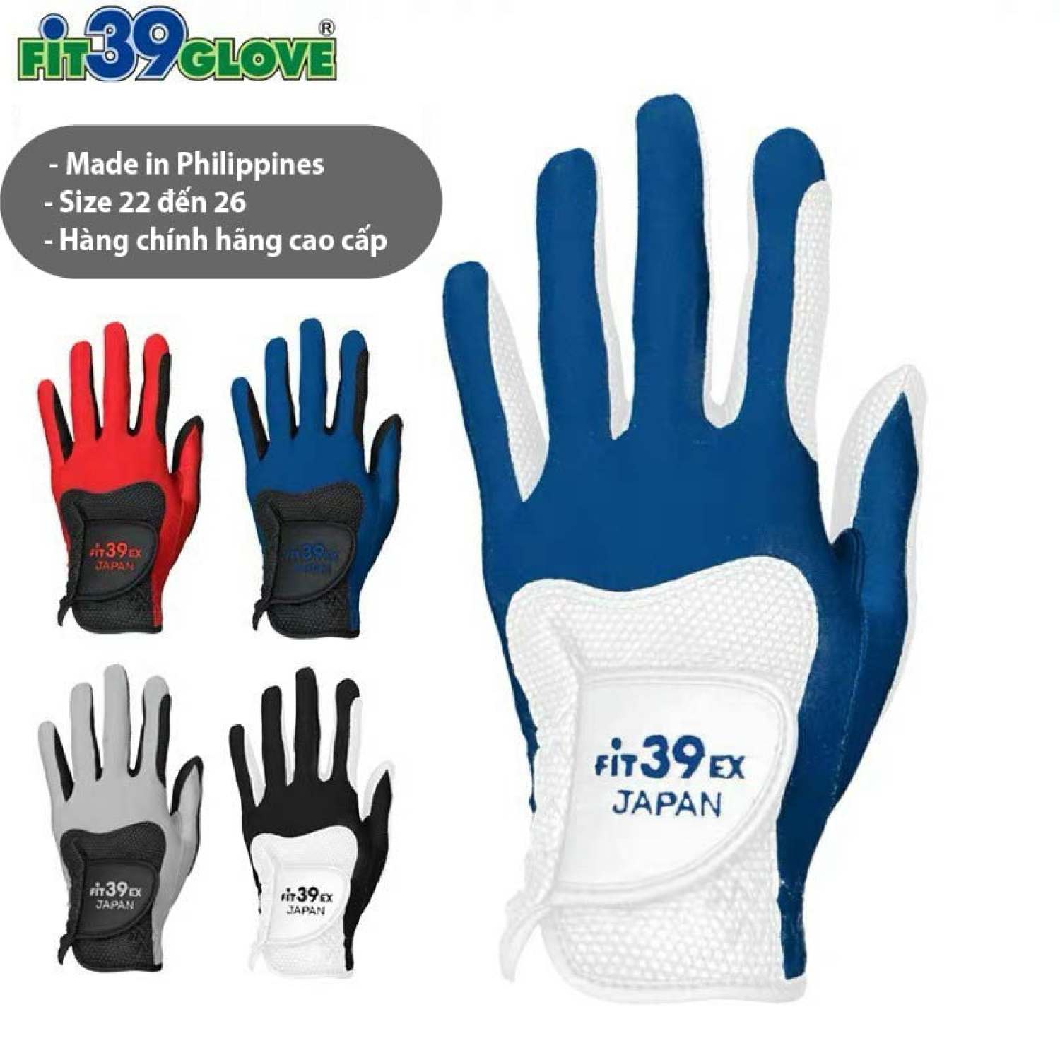 Găng Tay Fit 39 Dành Cho Các Goler chuyên nghiệp - Hàng Chính Hãng