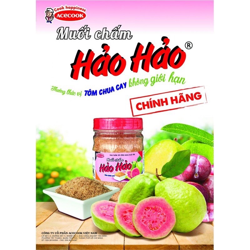 Muối chấm Hảo Hảo tôm chua cay [ 120 Gram ]