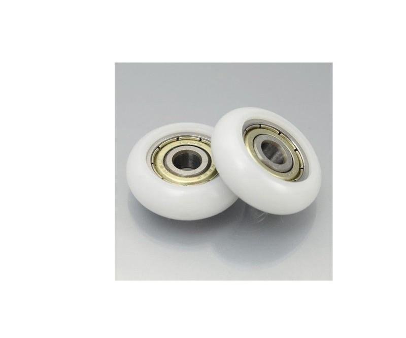 Bánh Xe Nhựa Trắng CNC x 5 chiếc