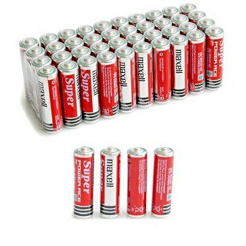 4 Viên Pin maxell tem bạc super đỏ-Pin Tiểu AA-2A-15V(2 cặp)
