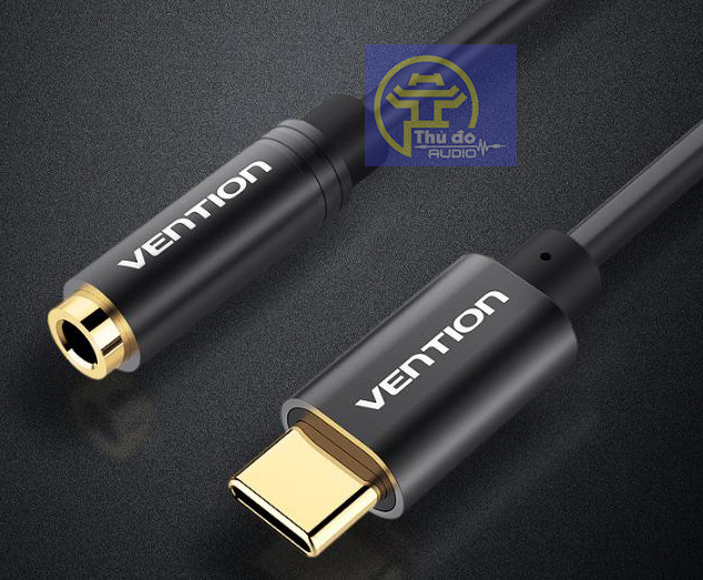 [CHÍNH HÃNG] Cáp chuyển đổi âm thanh từ cồng Type C sang 3.5mm VENTION cao cấp