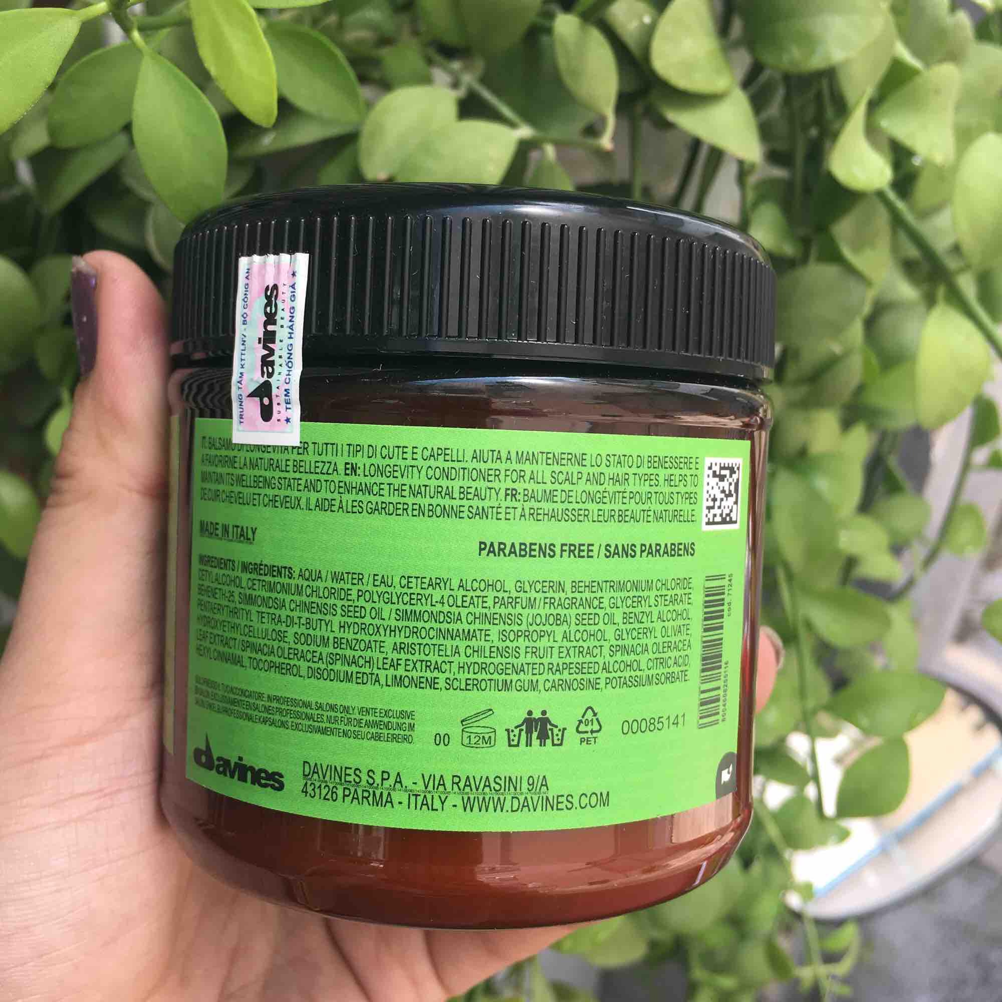 [HCM]DẦU XẢ TRƯỜNG THỌ DAVINES RENEWING Ý 250ml